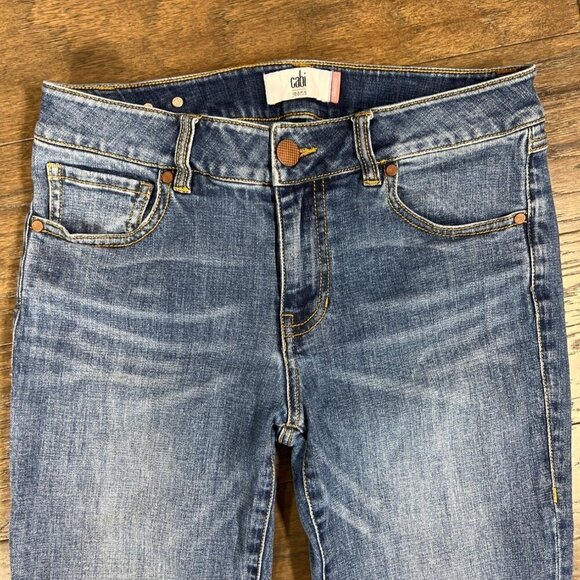 CABI The Skinny Jeans Classic Wash Sz 8 #5882 EUC - Picture 3 of 7
